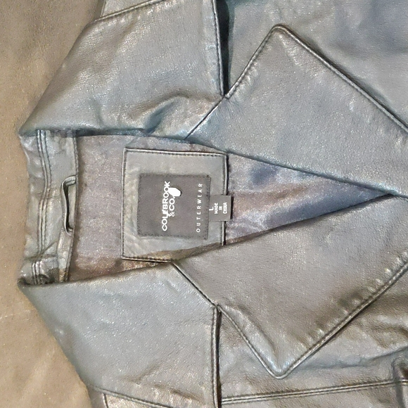 Colebrook & Co. Outer Shell Leather Jacket - Picture 9 of 10